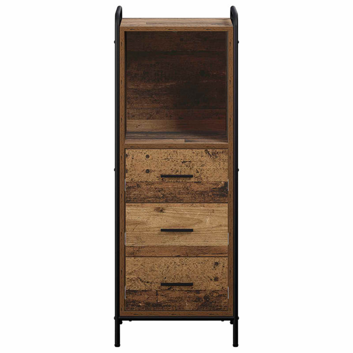 Badeværelsesskab Gammelt træ 40 x 36 x 109,5 cm Konstrueret træ