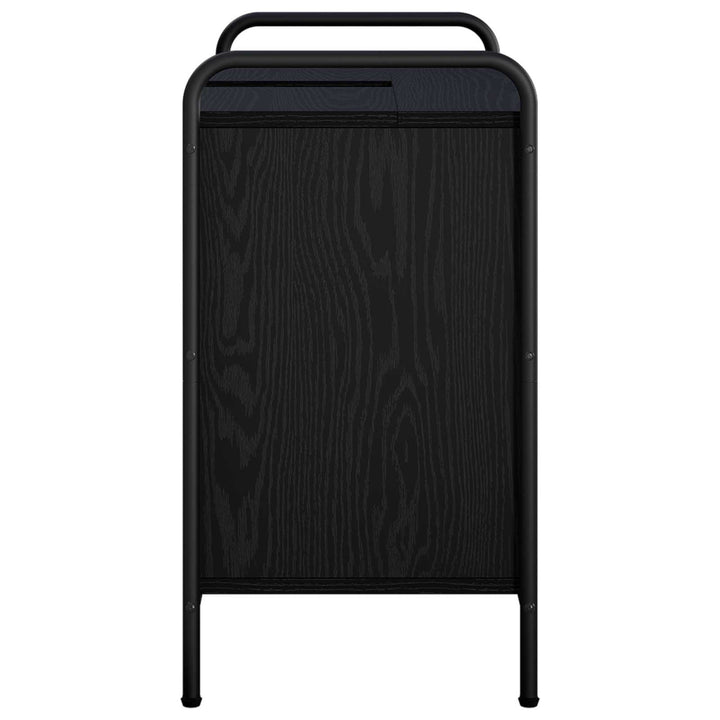 Badeværelsesskab Sort eg 65,5 x 34 x 61 cm Konstrueret træ