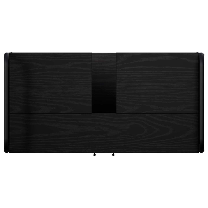 Badeværelsesskab Sort eg 65,5 x 34 x 61 cm Konstrueret træ
