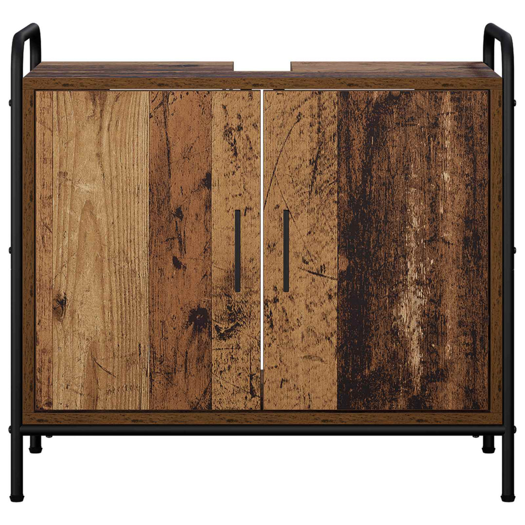 Badeværelsesskab Gammelt træ 65,5 x 34 x 61 cm Konstrueret træ