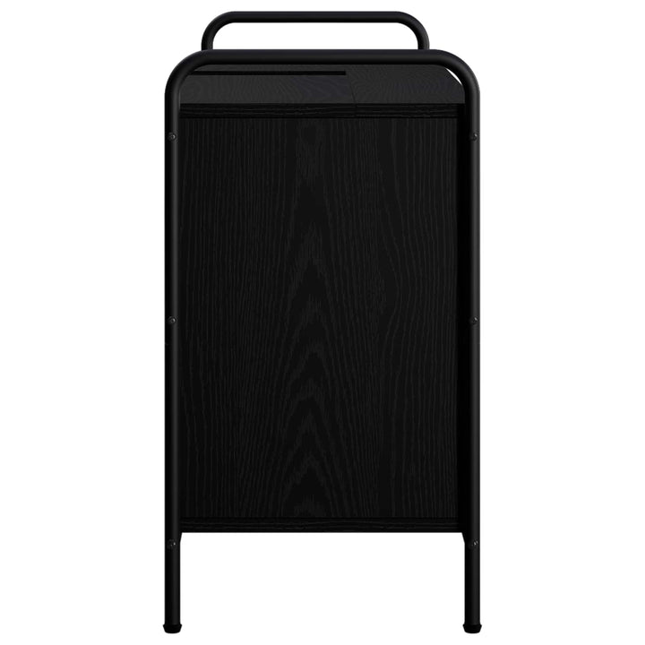 Badeværelsesskab Sort eg 95 x 34 x 61 cm Konstrueret træ
