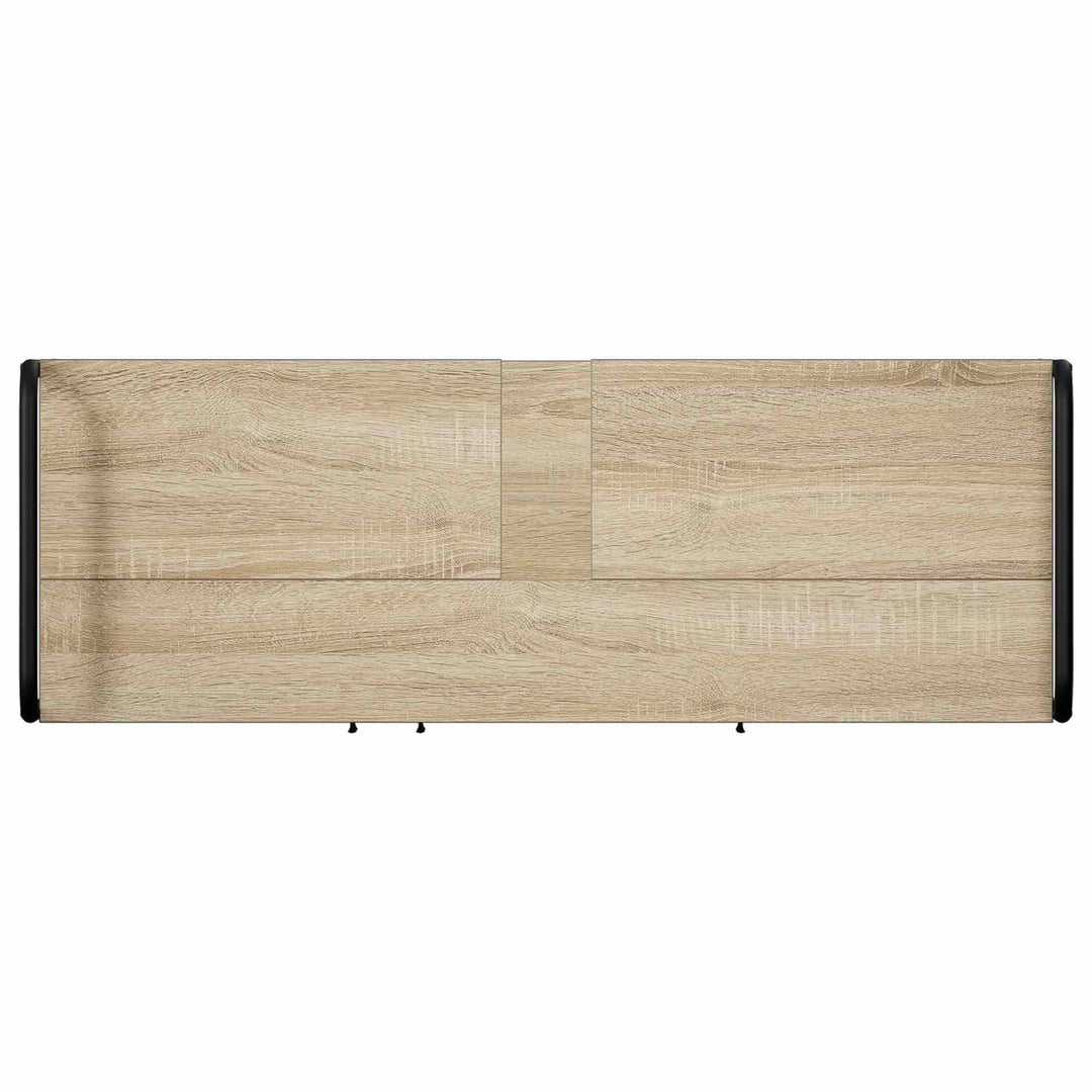 Badeværelsesskab Sonoma-eg 95 x 34 x 61 cm Konstrueret træ
