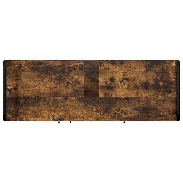 Badeværelsesskab Røget eg 95 x 34 x 61 cm Konstrueret træ