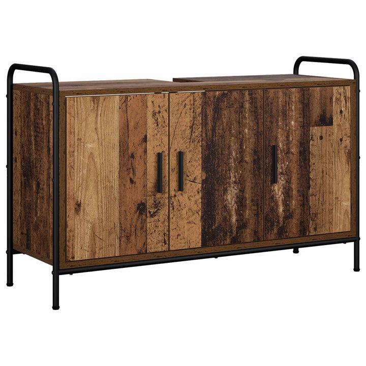 Badeværelsesskab Gammelt træ 95 x 34 x 61 cm Konstrueret træ