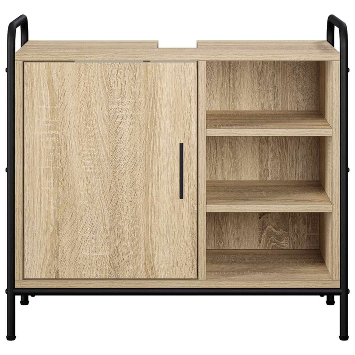 Badeværelsesskab Sonoma-eg 65,5 x 34 x 61 cm Konstrueret træ