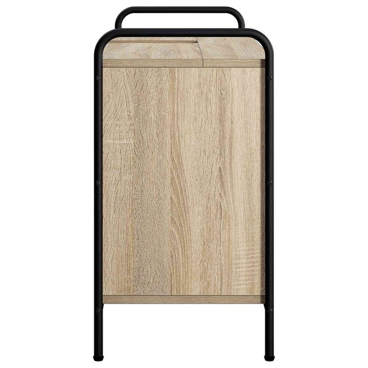 Badeværelsesskab Sonoma-eg 95 x 34 x 61 cm Konstrueret træ