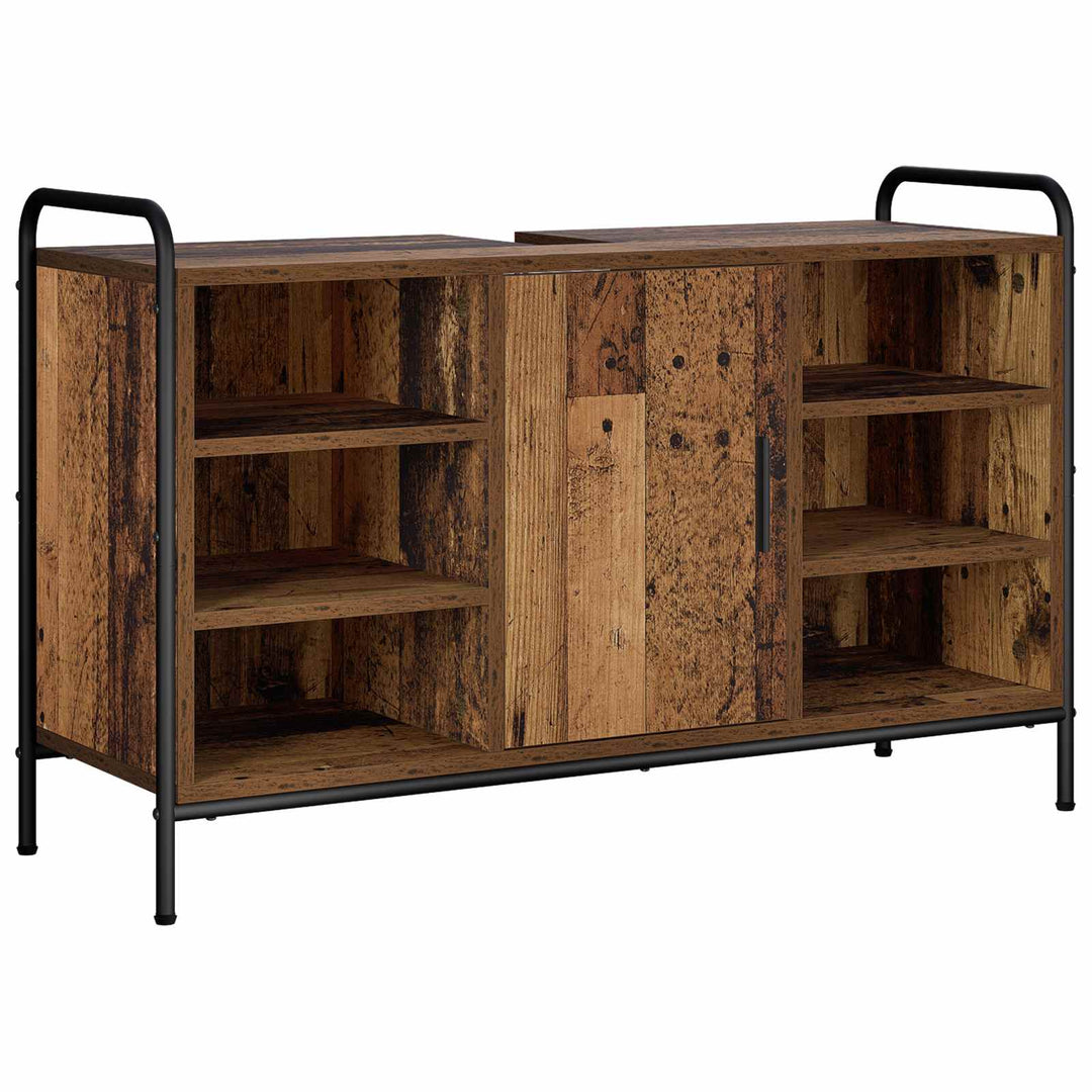 Badeværelsesskab Gammelt træ 95 x 34 x 61 cm Konstrueret træ
