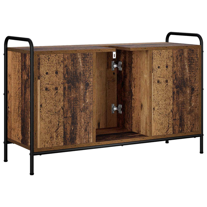 Badeværelsesskab Gammelt træ 95 x 34 x 61 cm Konstrueret træ