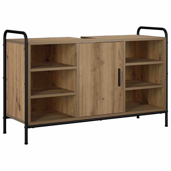 Badeværelsesskab Artisan-eg 95 x 34 x 61 cm Konstrueret træ