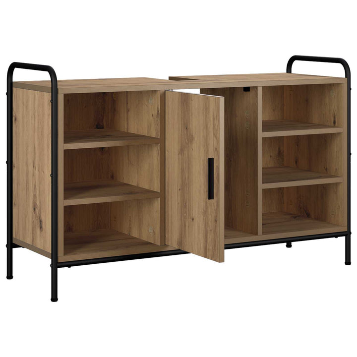 Badeværelsesskab Artisan-eg 95 x 34 x 61 cm Konstrueret træ