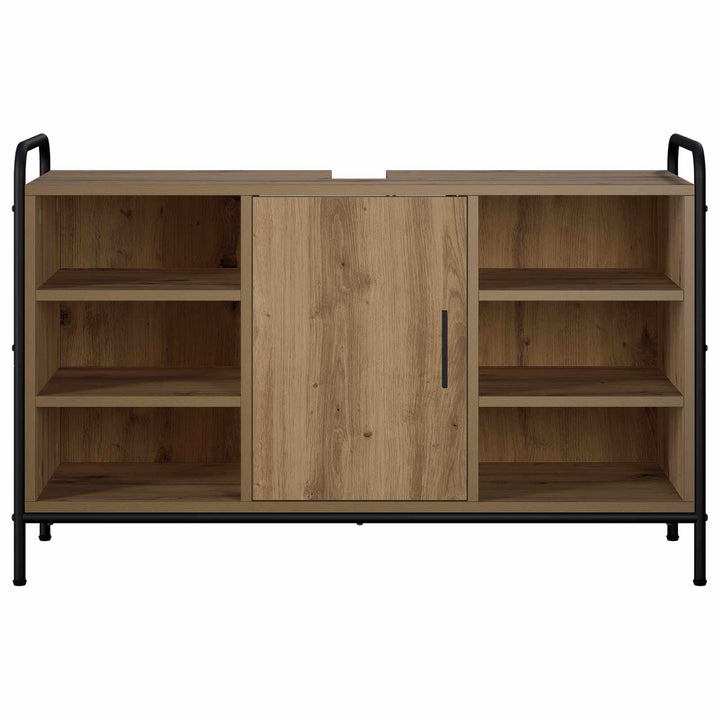 Badeværelsesskab Artisan-eg 95 x 34 x 61 cm Konstrueret træ
