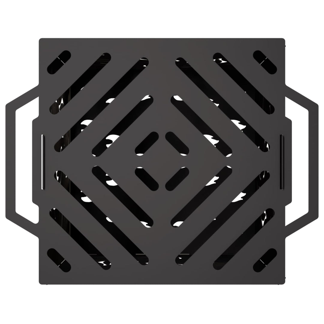 Bålsted Sort 47 x 38 x 75 cm Stål