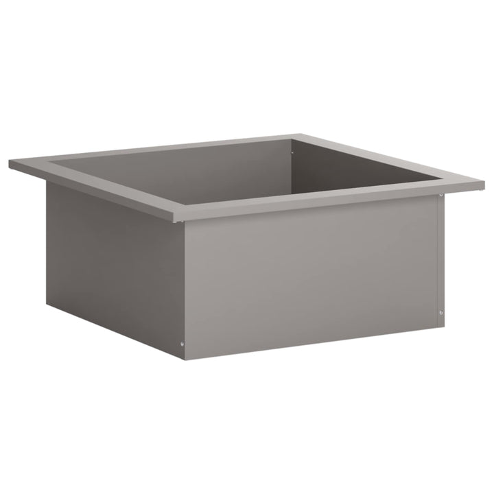 Bålplade ring Rusten 90 x 90 x 25 cm Cortenstål