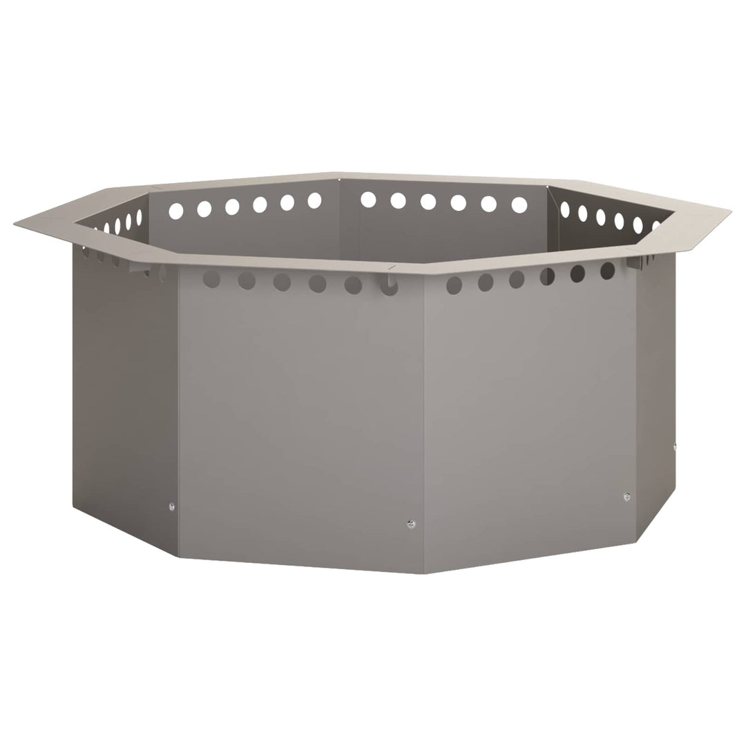 Bålplade ring Rusten 60 x 60 x 25 cm Cortenstål