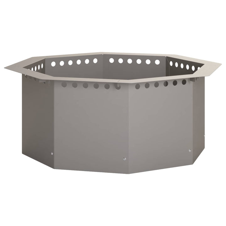 Bålplade ring Rusten 60 x 60 x 25 cm Cortenstål