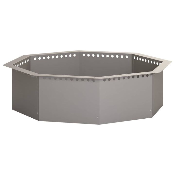 Bålplade ring Rusten 80 x 80 x 25 cm Cortenstål