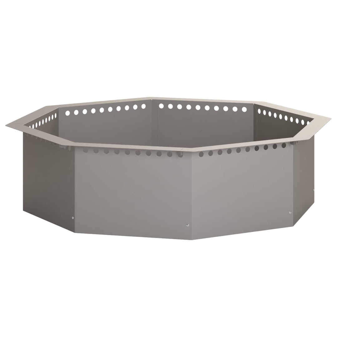 Bålplade ring Rusten 90 x 90 x 25 cm Cortenstål