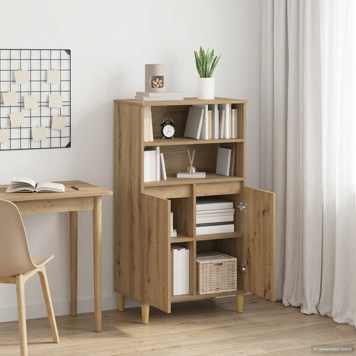 Highboard Artisan-eg 60 x 36 x 110 cm Konstrueret træ