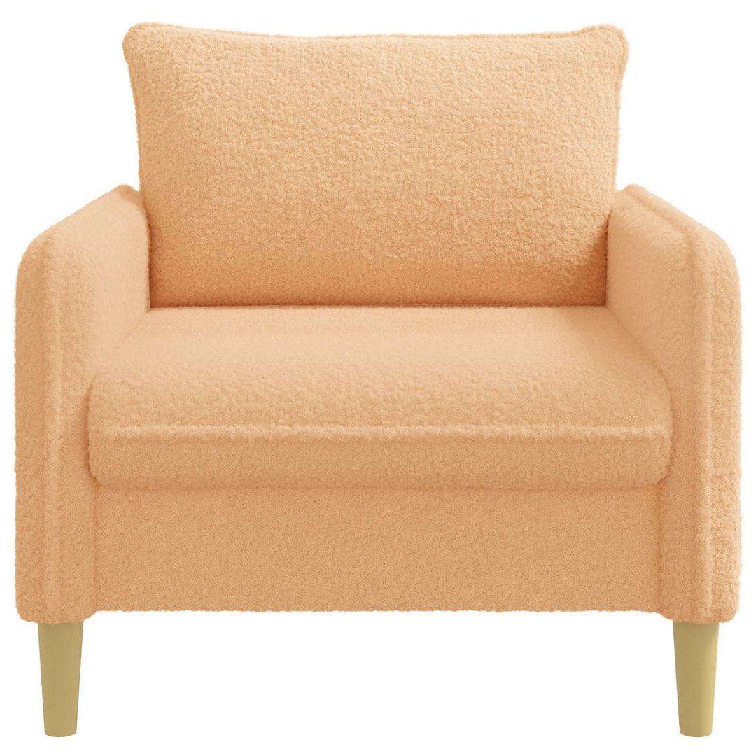 XL-lænestol Beige Bouclé