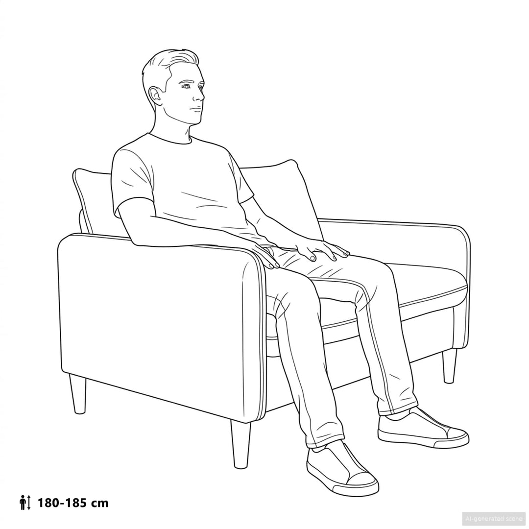 XXL-lænestol Cremefarvet Fløjl