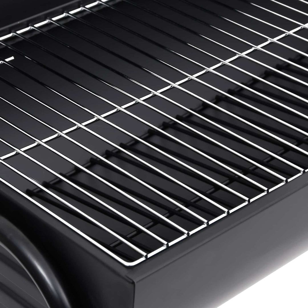 Udendørs grill 3 stk. 80 x 73 x 90 cm Metal Sort