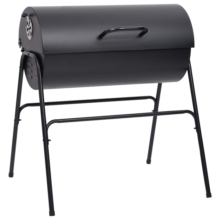 Udendørs grill 3 stk. 80 x 73 x 90 cm Metal Sort