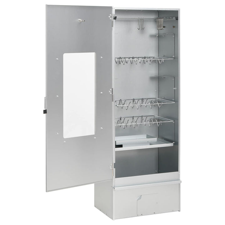 Ryggerovn 3 stk. 44,5 x 29 x 110 cm Galvaniseret stål Sølv