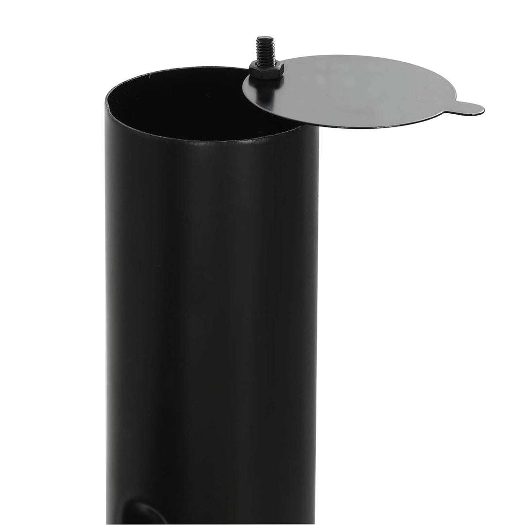 Udendørs grill 103 x 60 x 113 cm Stål Sort