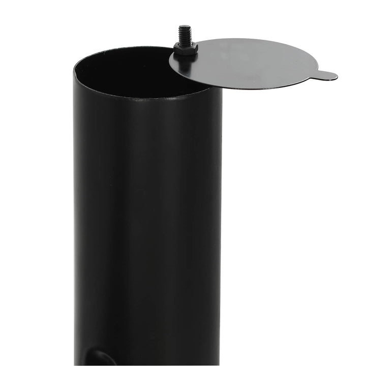 Udendørs grill 103 x 60 x 113 cm Stål Sort
