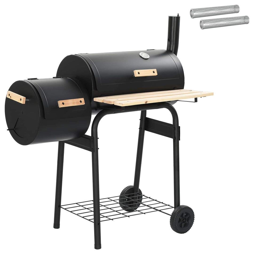 Udendørs grill 103 x 60 x 113 cm Stål Sort