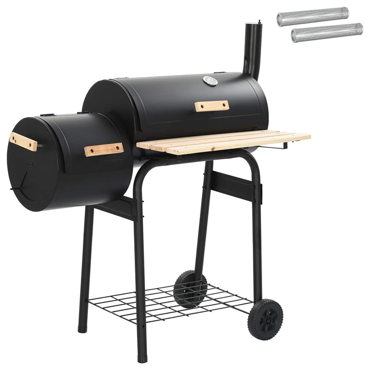 Udendørs grill 103 x 60 x 113 cm Stål Sort
