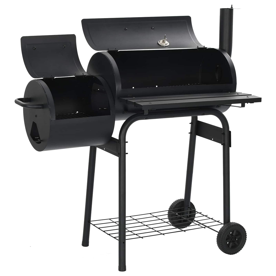 Udendørs grill 103 x 60 x 113 cm Stål Sort