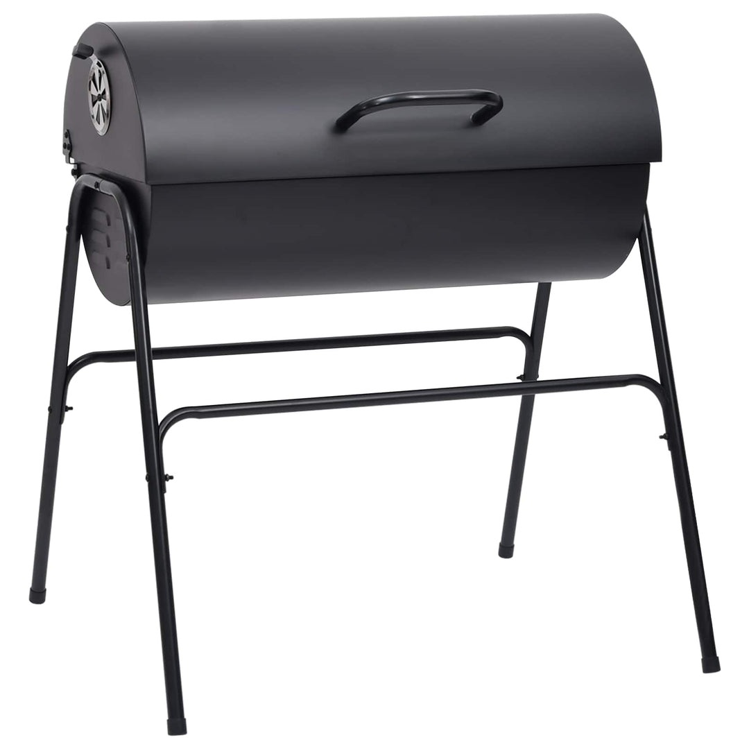 Tøndegrill med 2 madlavningsriste 3 stk. 80 x 73 x 90 cm Metal