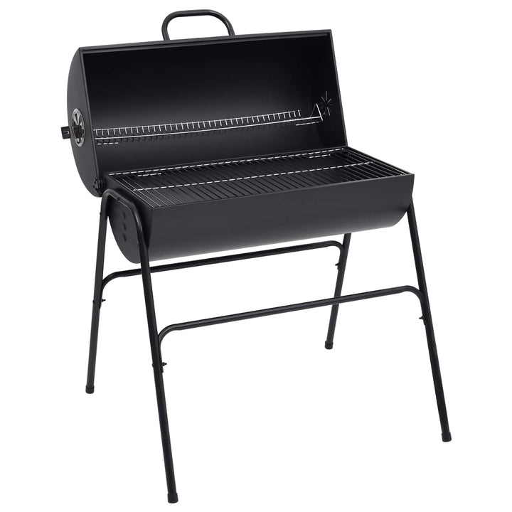 Tøndegrill med 2 madlavningsriste 3 stk. 80 x 73 x 90 cm Metal