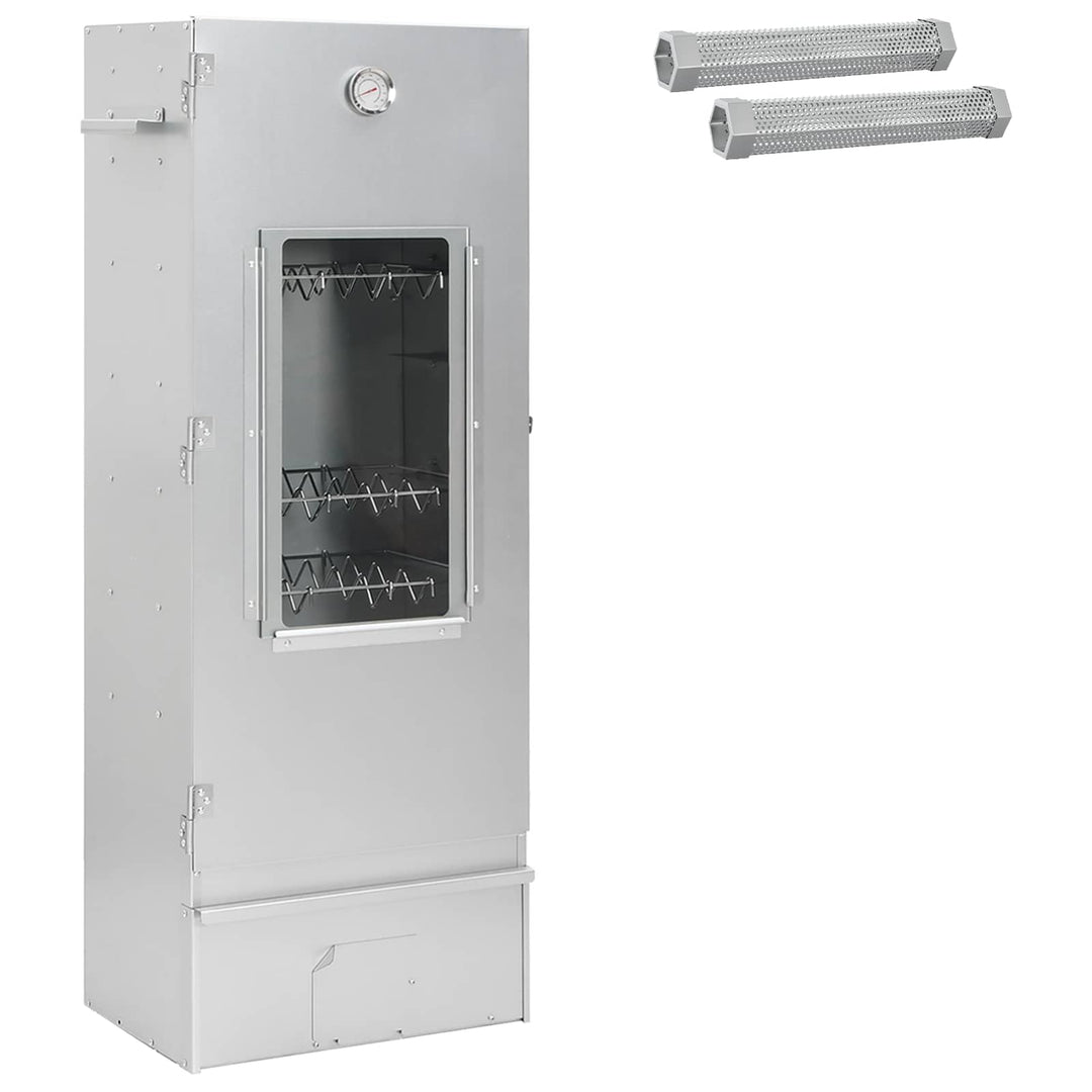 Ryggerovn 3 stk. 44,5 x 29 x 110 cm Galvaniseret stål Sølv