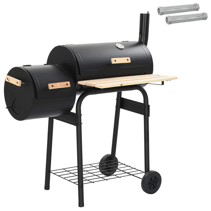 Udendørs grill 103 x 60 x 113 cm Stål Sort