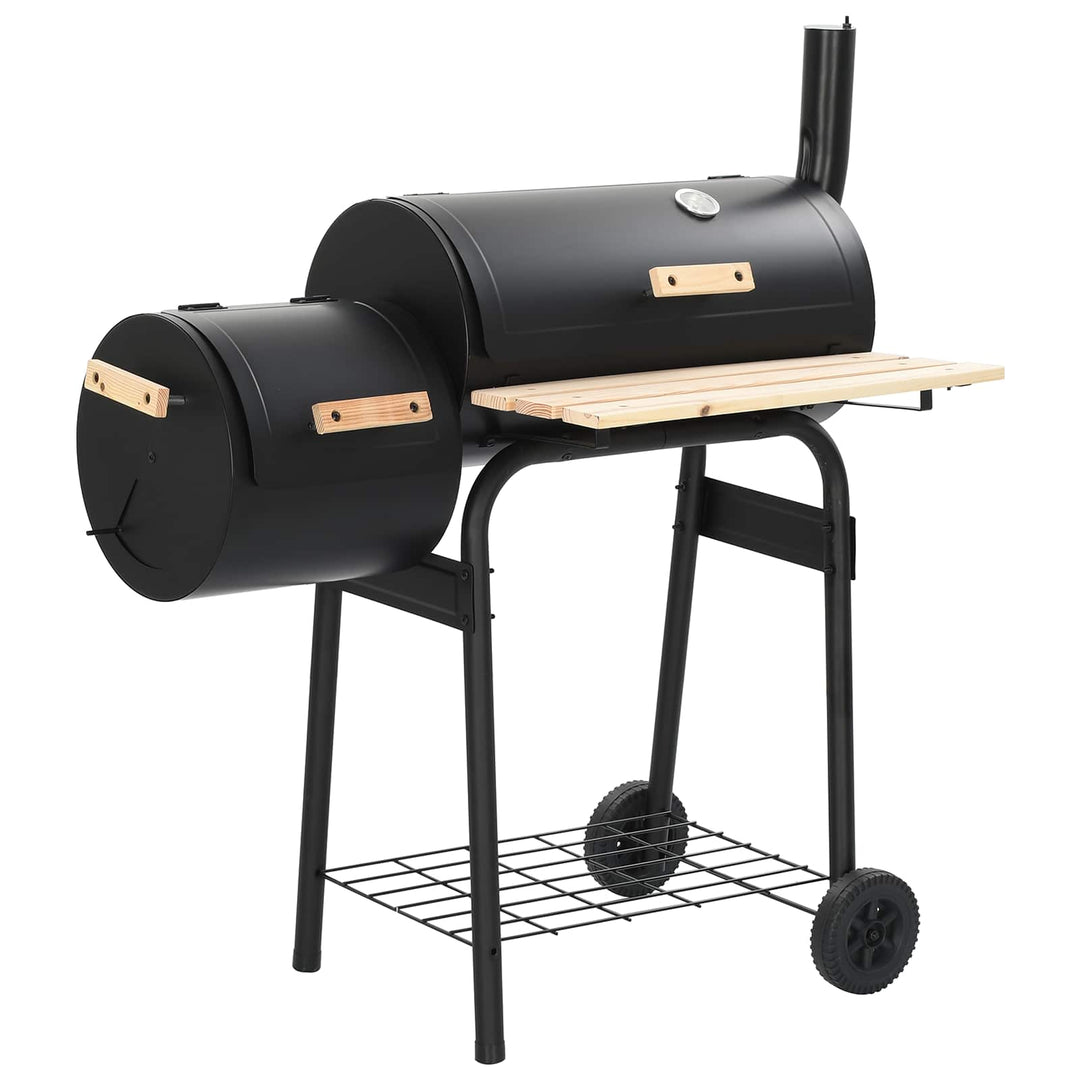 Udendørs grill 103 x 60 x 113 cm Stål Sort