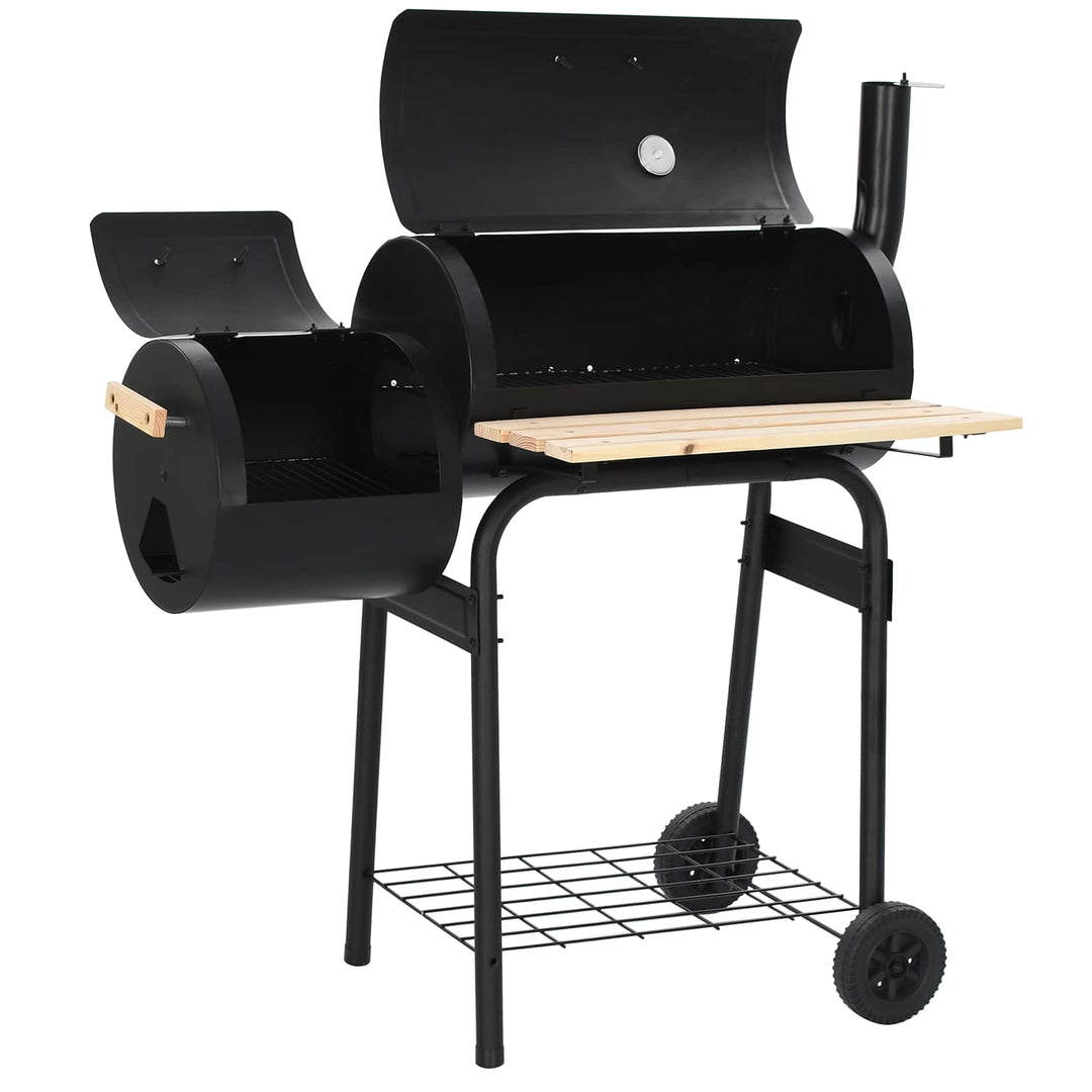Udendørs grill 103 x 60 x 113 cm Stål Sort