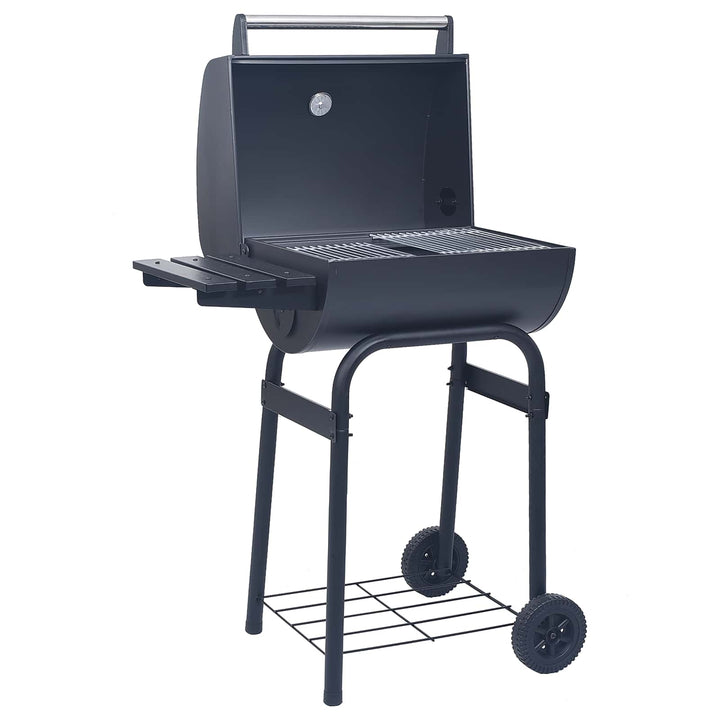 Kulgrill 75 x 48 x 120 cm Sølv Pulverlakeret stål og plast