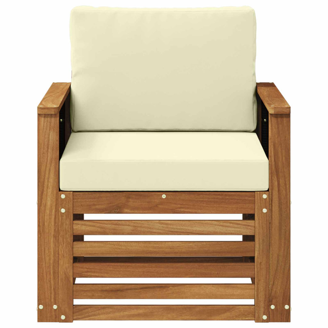 Udendørs Mellem Sofa Naturfarvet