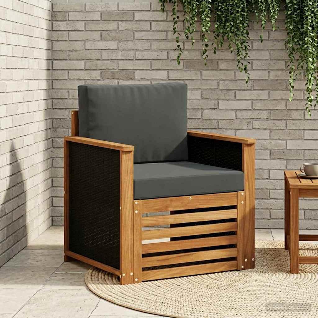 Udendørs Mellem Sofa Naturfarvet