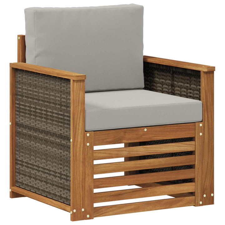 Udendørs Mellem Sofa Naturfarvet