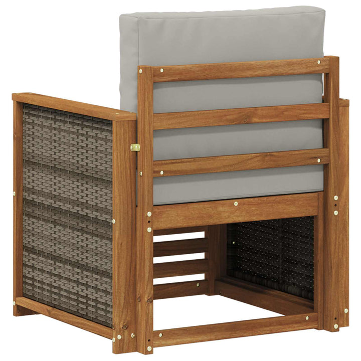 Udendørs Mellem Sofa Naturfarvet