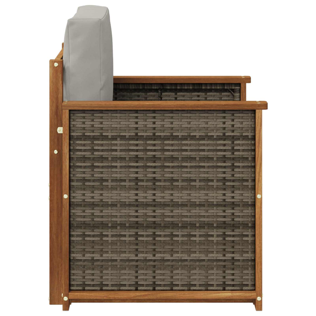 Udendørs Mellem Sofa Naturfarvet