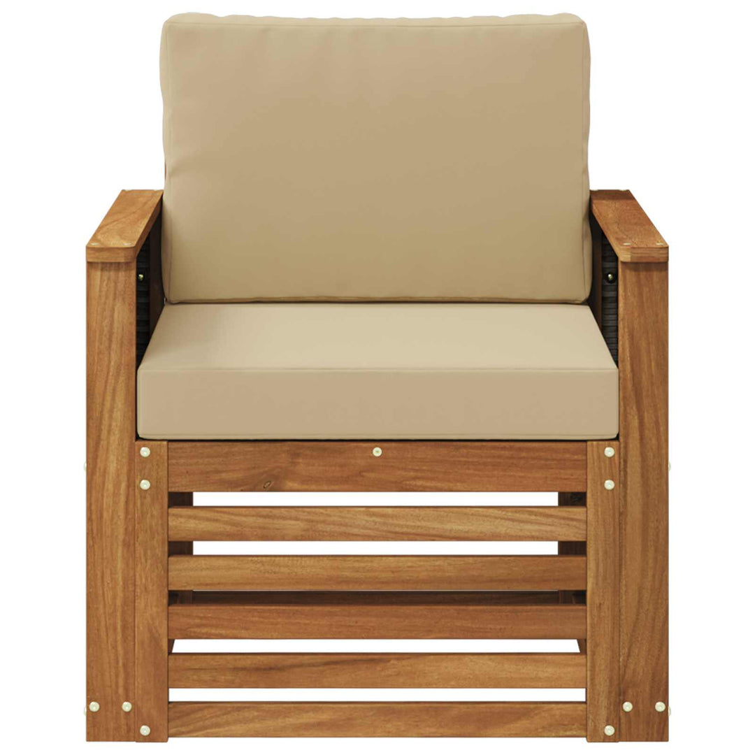 Udendørs Mellem Sofa Naturfarvet