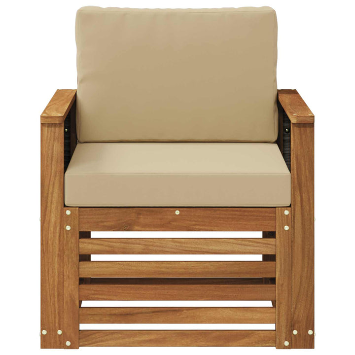 Udendørs Mellem Sofa Naturfarvet