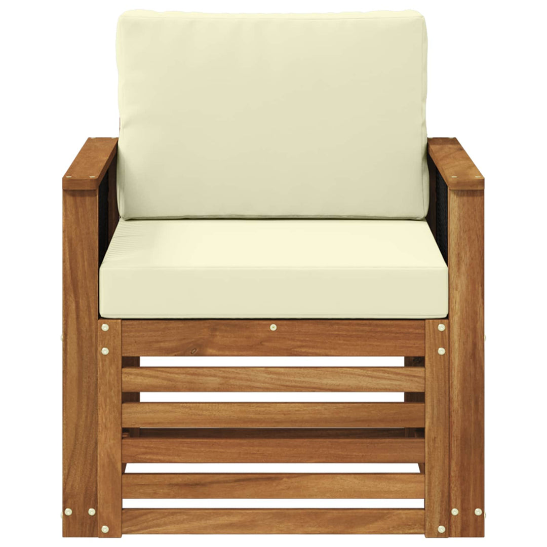 Udendørs Mellem Sofa Naturfarvet