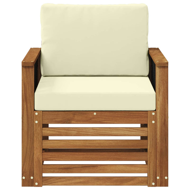 Udendørs Mellem Sofa Naturfarvet