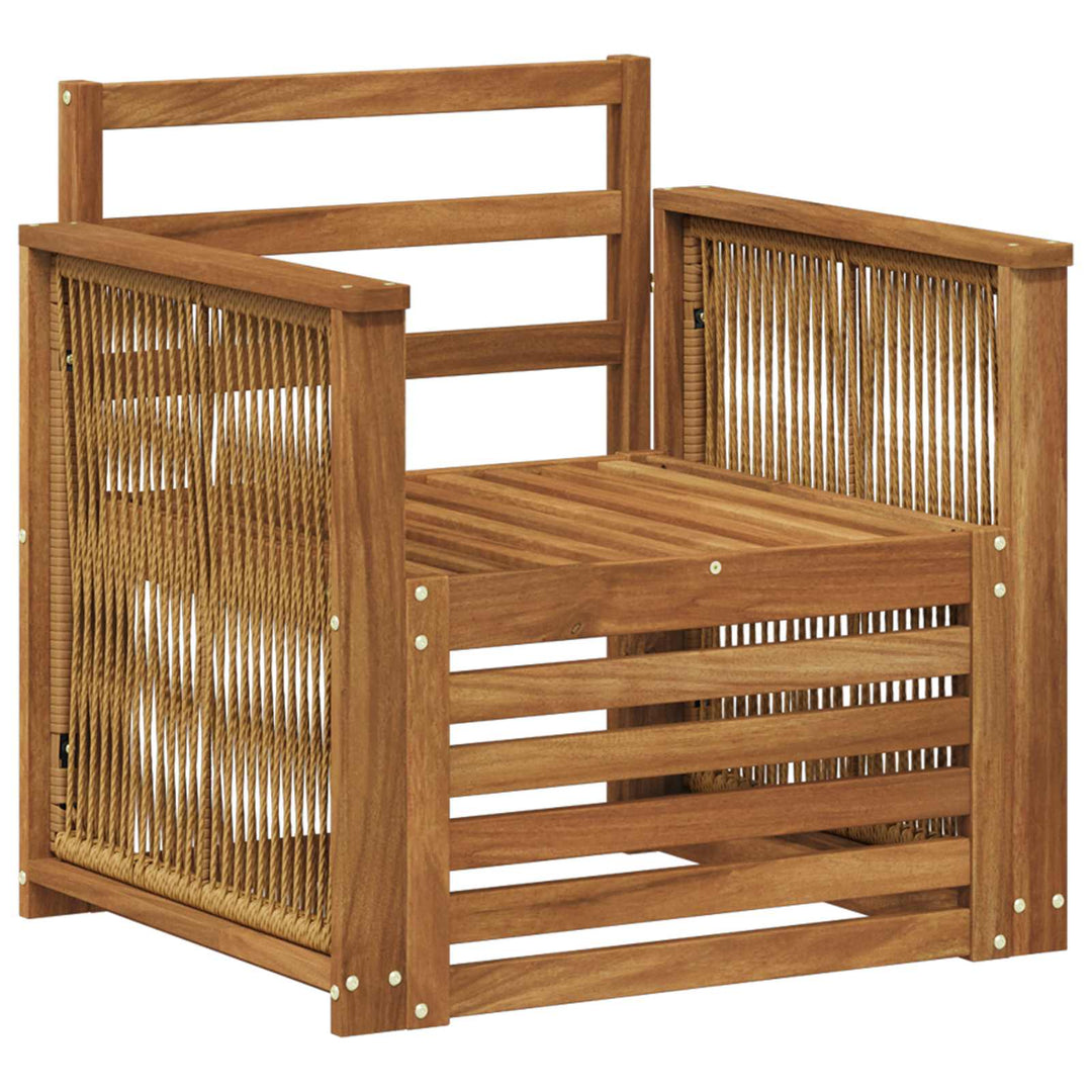 Udendørs Mellem Sofa Naturfarvet