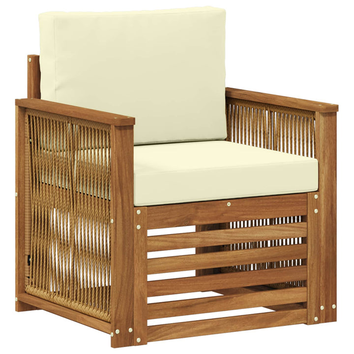 Udendørs Mellem Sofa Naturfarvet